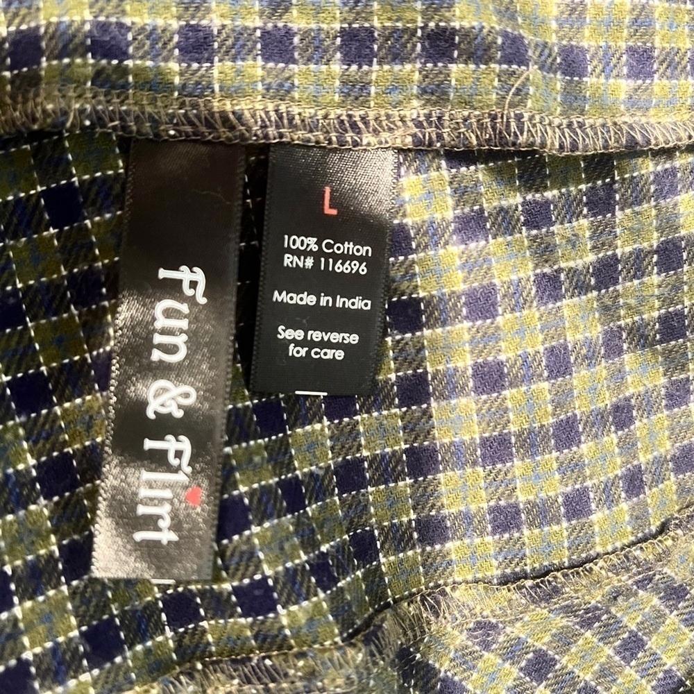 Fun & Flirt Plaid A-Line Skirt, Large - Picture 7 of 7